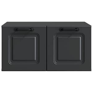 Nástěnná TV skříň Černá 59,5 x 41 x 30 cm Kompozitní dřevo - obrázek 6