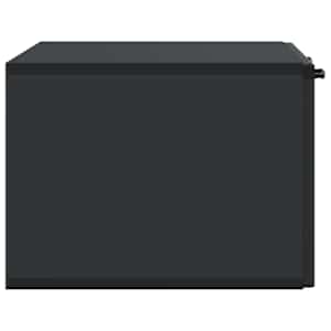 Nástěnná TV skříň Černá 59,5 x 41 x 30 cm Kompozitní dřevo - obrázek 7