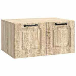 Nástěnná TV skříň Dub sonoma 59,5 x 41 x 30 cm Kompozitní dřevo - obrázek 2