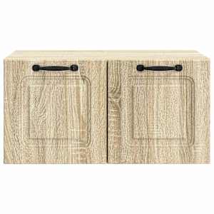 Nástěnná TV skříň Dub sonoma 59,5 x 41 x 30 cm Kompozitní dřevo - obrázek 6
