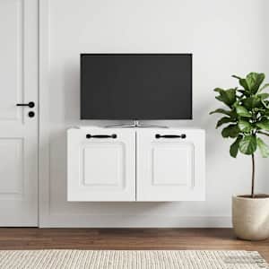 Nástěnná TV skříň Bílá s vysokým leskem 59,5 x 41 x 30 cm - obrázek 1