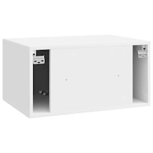 Nástěnná TV skříň Bílá s vysokým leskem 59,5 x 41 x 30 cm - obrázek 8