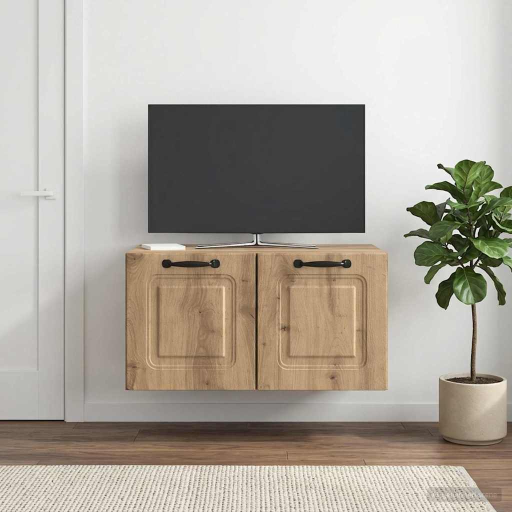 Seinälle asennettava TV-kaappi Artisaanitammi 59,5 x 41 x 30 cm - Image 4