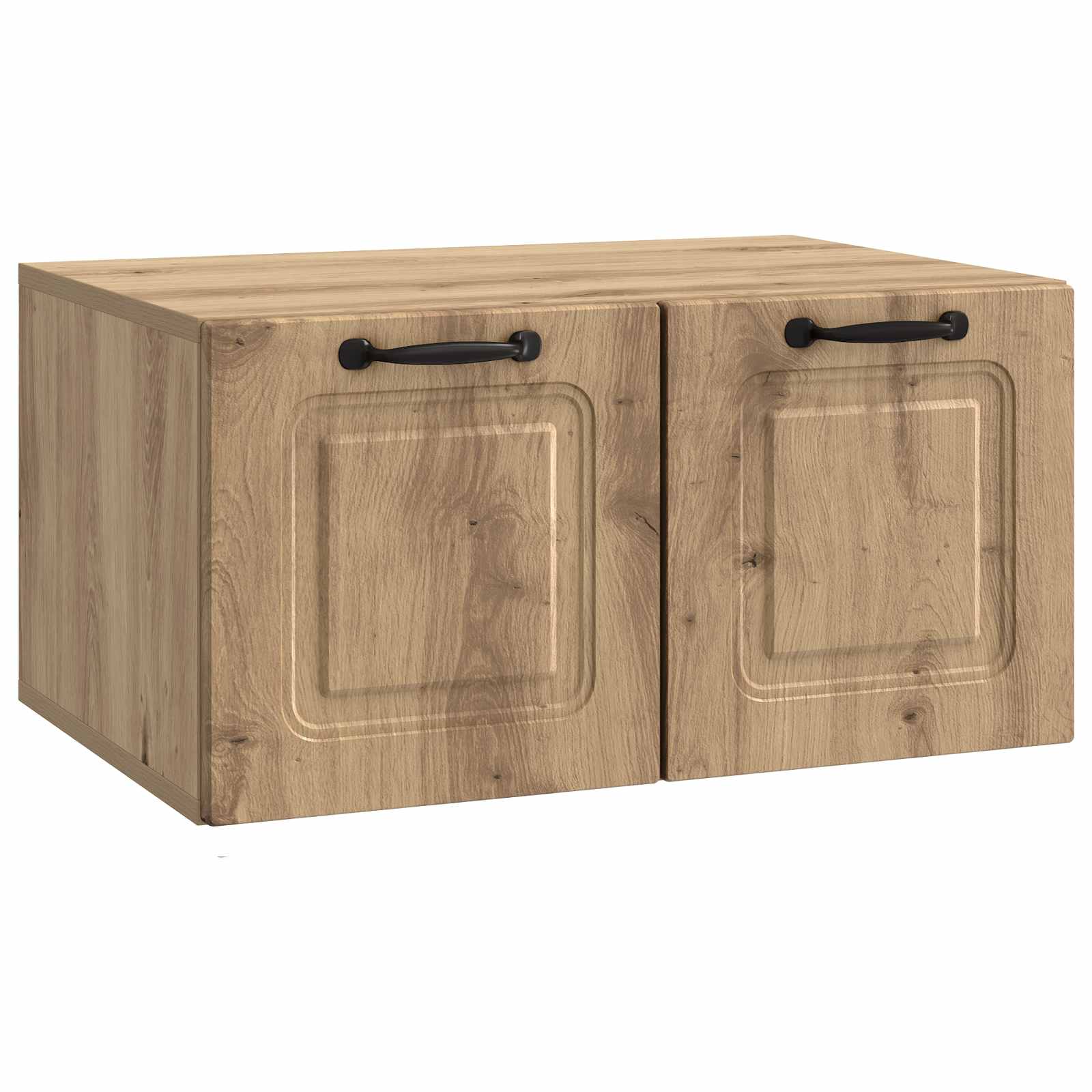 vidaXL Oglindă TV montată pe perete Stejar Artizanal 59,5 x 41 x 30 cm