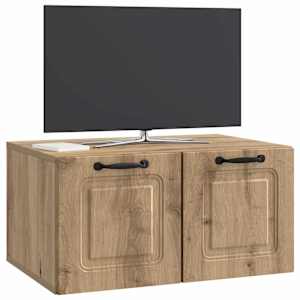 Nástěnná TV skříň 59,5 x 41 x 30 cm Dub artisan - obrázek 3