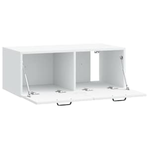 Nástěnná TV skříň Bílá 78,5 x 41 x 30 cm Kompozitní dřevo - obrázek 5