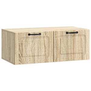 Nástěnná TV skříň Dub sonoma 78,5 x 41 x 30 cm Kompozitní dřevo - obrázek 2