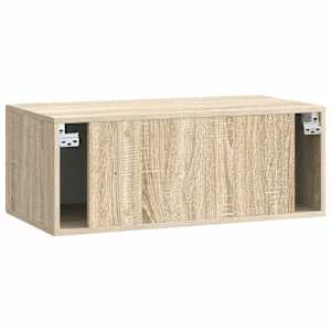 Nástěnná TV skříň Dub sonoma 78,5 x 41 x 30 cm Kompozitní dřevo - obrázek 8