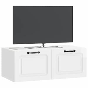 Nástěnná TV skříň Bílá s vysokým leskem 78,5 x 41 x 30 cm - obrázek 3