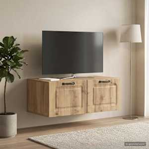 Nástěnná TV skříň 78,5 x 41 x 30 cm Dub artisan - obrázek 1