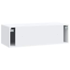 Nástěnná TV skříň Bílá 98 x 41 x 30 cm Kompozitní dřevo - obrázek 8
