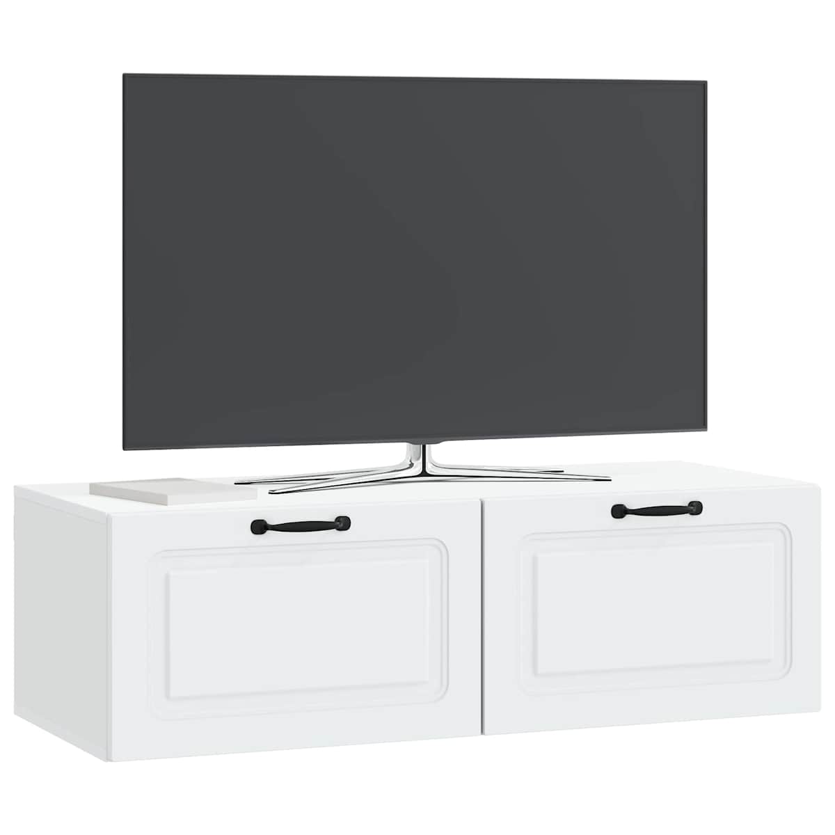Væghængt TV-skab x 30 cm Konstrueret træ - Billede 3