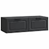 vidaXL Rippuv TV kapp Must 98 x 41 x 30 cm Tehispuit