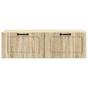 Nástěnná TV skříň Dub sonoma 98 x 41 x 30 cm Kompozitní dřevo - obrázek 6