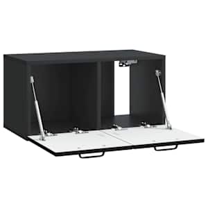 Nástěnná TV skříň Černá 59,5 x 31 x 30 cm Kompozitní dřevo - obrázek 5