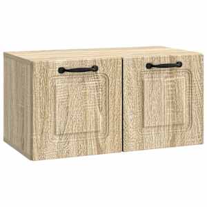 Nástěnná TV skříň Dub sonoma 59,5 x 31 x 30 cm Kompozitní dřevo - obrázek 2