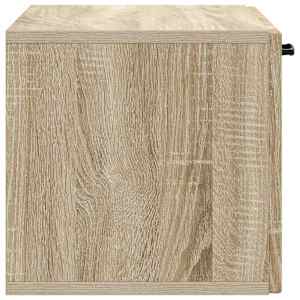 Nástěnná TV skříň Dub sonoma 59,5 x 31 x 30 cm Kompozitní dřevo - obrázek 7