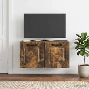 Nástěnná TV skříň Nástěnný Kouřový dub 59,5 x 31 x 30 cm - obrázek 1