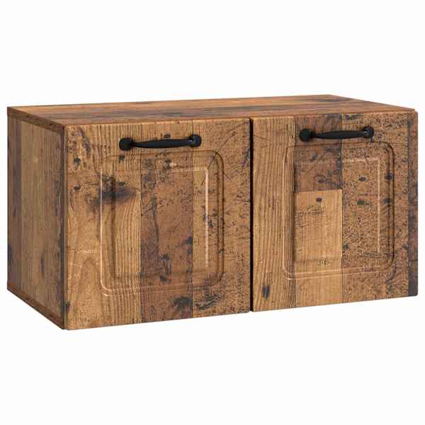 vidaXL Rippuv TV kapp Vana puit 59,5 x 31 x 30 cm Tehispuit