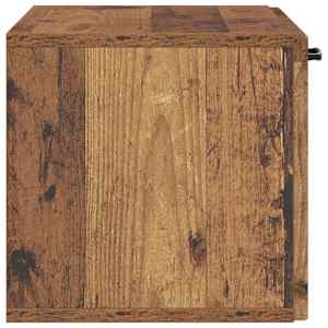 Nástěnná TV skříň Nástěnný Staré dřevo 59,5 x 31 x 30 cm - obrázek 7
