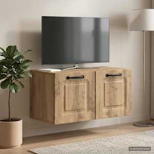 Nástěnná TV skříň 59,5 x 31 x 30 cm Dub artisan - obrázek 1