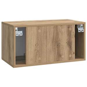 Nástěnná TV skříň 59,5 x 31 x 30 cm Dub artisan - obrázek 8