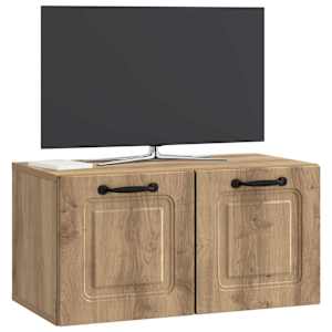Nástěnná TV skříň 59,5 x 31 x 30 cm Dub artisan - obrázek 3