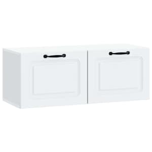 Nástěnná TV skříň Bílá 78,5 x 31 x 30 cm Kompozitní dřevo - obrázek 2