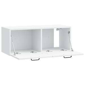 Nástěnná TV skříň Bílá 78,5 x 31 x 30 cm Kompozitní dřevo - obrázek 5