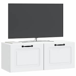 Nástěnná TV skříň Bílá 78,5 x 31 x 30 cm Kompozitní dřevo - obrázek 3