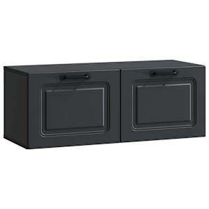 Nástěnná TV skříň Černá 78,5 x 31 x 30 cm Kompozitní dřevo - obrázek 2