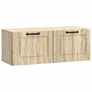 Nástěnná TV skříň Dub sonoma 78,5 x 31 x 30 cm Kompozitní dřevo - obrázek 2