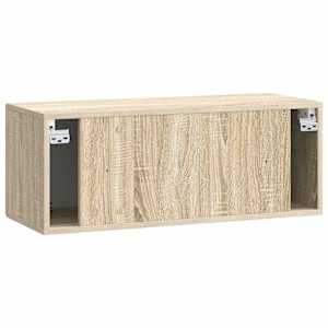 Nástěnná TV skříň Dub sonoma 78,5 x 31 x 30 cm Kompozitní dřevo - obrázek 8