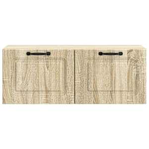 Nástěnná TV skříň Dub sonoma 78,5 x 31 x 30 cm Kompozitní dřevo - obrázek 6