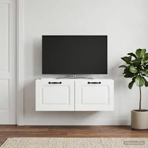 Nástěnná TV skříň Bílá s vysokým leskem 78,5 x 31 x 30 cm - obrázek 1