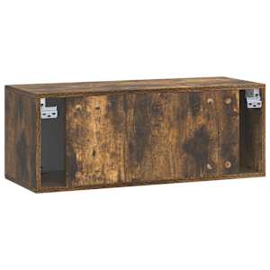 Nástěnná TV skříň Nástěnný Kouřový dub 78,5 x 31 x 30 cm - obrázek 8