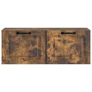 Nástěnná TV skříň Nástěnný Kouřový dub 78,5 x 31 x 30 cm - obrázek 6