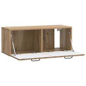 Nástěnná TV skříň 78,5 x 31 x 30 cm Dub artisan - obrázek 5