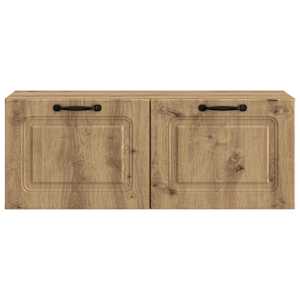 Nástěnná TV skříň 78,5 x 31 x 30 cm Dub artisan - obrázek 6