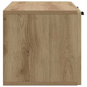 Nástěnná TV skříň 78,5 x 31 x 30 cm Dub artisan - obrázek 7