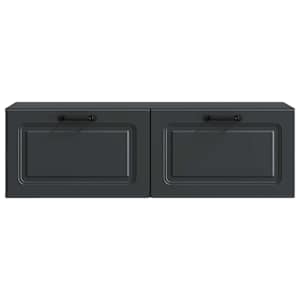 Nástěnná TV skříň Černá 98 x 31 x 30 cm Kompozitní dřevo - obrázek 6