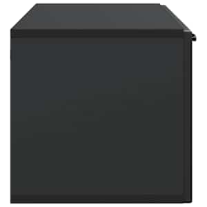 Nástěnná TV skříň Černá 98 x 31 x 30 cm Kompozitní dřevo - obrázek 7