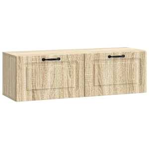 Nástěnná TV skříň Dub sonoma 98 x 31 x 30 cm Kompozitní dřevo - obrázek 2