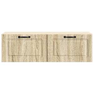 Nástěnná TV skříň Dub sonoma 98 x 31 x 30 cm Kompozitní dřevo - obrázek 6