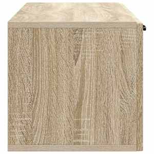 Nástěnná TV skříň Dub sonoma 98 x 31 x 30 cm Kompozitní dřevo - obrázek 7