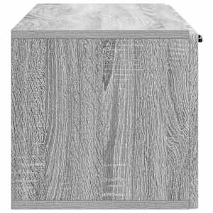 Nástěnná TV skříň Šedá sonoma 98 x 31 x 30 cm Kompozitní dřevo - obrázek 7