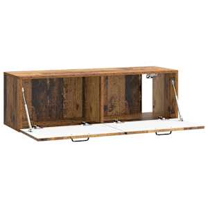 Nástěnná TV skříň Staré dřevo 98 x 31 x 30 cm Kompozitní dřevo - obrázek 5