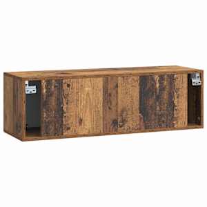 Nástěnná TV skříň Staré dřevo 98 x 31 x 30 cm Kompozitní dřevo - obrázek 8