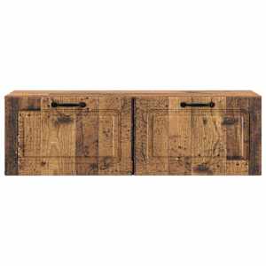 Nástěnná TV skříň Staré dřevo 98 x 31 x 30 cm Kompozitní dřevo - obrázek 6