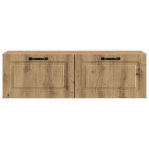 Nástěnná TV skříň 98 x 31 x 30 cm Dub artisan Kompozitní dřevo - obrázek 6